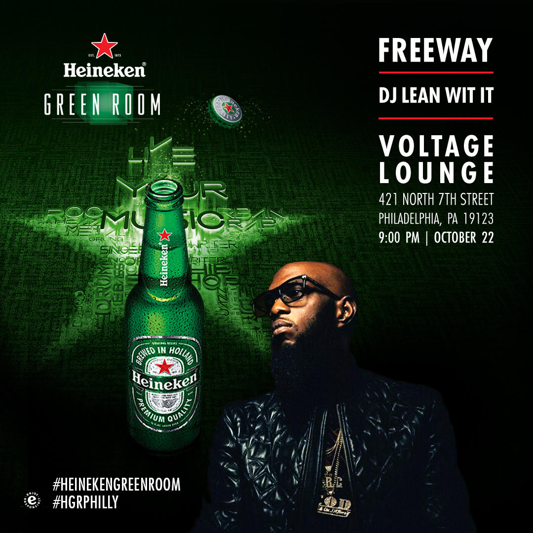 Heineken Green Room ft. Freeway